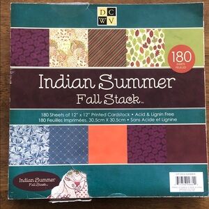 Indian Summer Fall Stack Cardstock